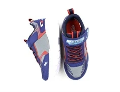 Skechers navy/red sneaker med blink